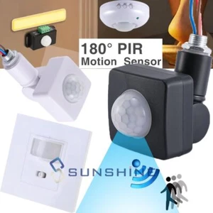 110V-220V Security PIR Infrared Motion Sensor Detector Switch Outdoor Wall Light - Picture 1 of 109