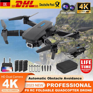 Mini Faltbar WiFi FPV Drohne Mit 4K-HD GPS Kamera Selfie RC Quadrocopter Drone