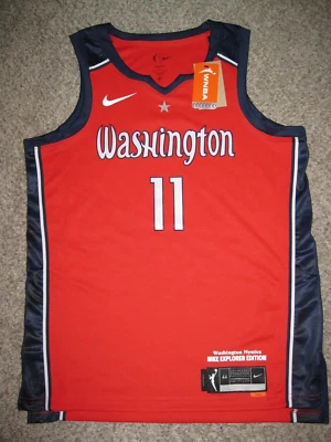 Elena Delle Donne Washington Mystics Red Women's Nike Explorer Edition Jersey - Image 1 of 4