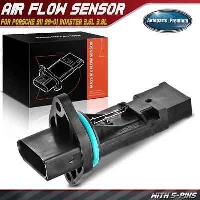 Sensor de flujo de masa de aire para Porsche 911 1999 2000 2001 Boxster 1997-2004 3,4 L 3,6 L Foto 1 de 4