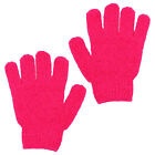 2pcs Scrubber Gloves Fast Foaming Deep Clean Five-finger Scrub Bath Towel Nylon