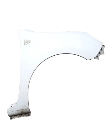 Para-lama Renault Kangoo 2008-2013 asa dianteira lateral branco - Imagem 1 de 3