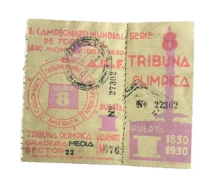 1930 WORLD CUP FINALS - REPLICA MATCH TICKET - Picture 1 of 1