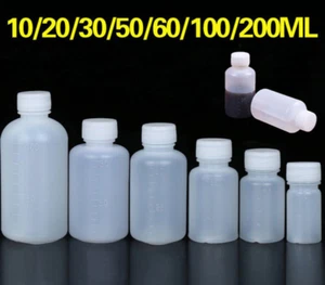 Empty Pill Bottle Portable Plastic Medicine Container for Pharmacy Vitamins Drug - Picture 1 of 52