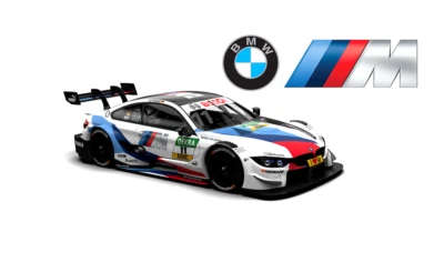1:10 RC Clear Body Shell - BMW DTM with "M" power livery 190mm suit Tamiya etc - Image 1 of 4