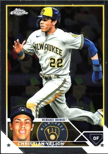 2023 Topps Chrome MLB #109 Christian Yelich (C2) - Imagen 1 de 2