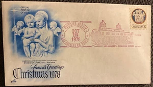 Sc 1768 Christmas Religious ArtCraft Unofficial UO FDC - Los Angeles, CA - Picture 1 of 1