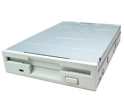 Lettore Floppy Disk drive 3,5" FDD 1,44 MB Alps NUOVO Bianco interno 3.5 vintage Foto 1 de 4