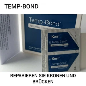 Kerr Zahnkleber -Zahnkrone befestigen Zahnfüllung rausgefallen ersetzen Zahnarzt - Bild 1 von 2