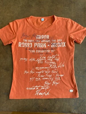 ARENA+T SHIRT++ARANCIONE+++TG S ++ORIGINALE 100%+STREET WEAR++REUSE++VINTAGE - Imagen 1 de 4