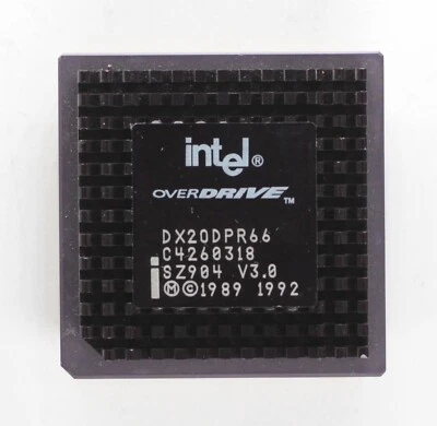 Socket 1 Processor - Intel OverDrive DX2ODPR66 - SZ904 - TESTED - Image 1 of 2