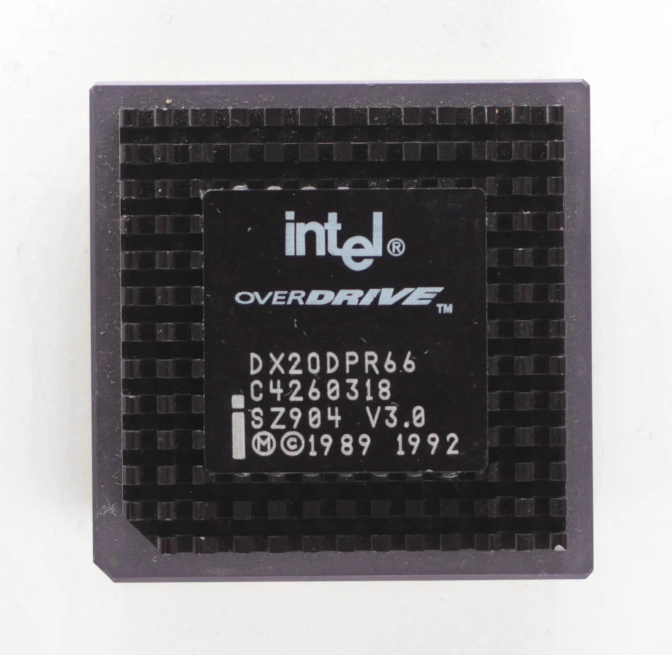 Socket 1 Processor - Intel OverDrive DX2ODPR66 - SZ904 - TESTED - Image 1 of 2
