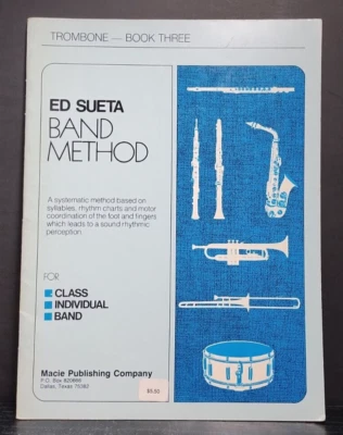 Ed Sueta Band Method | Trombone -Book Three - Image 1 of 4