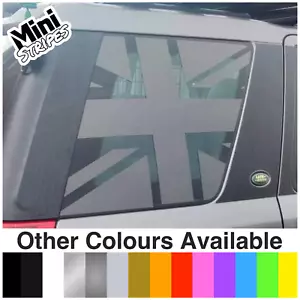 Coppia Di Vinili/decalcomanie/grafica Landrover FREELANDER 2 Finestra Posteriore Union Jack - Foto 1 di 8