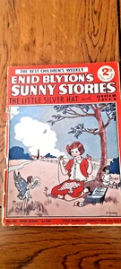 ENID BLYTON SUNNY STORIES NO. 234 The Little Silver Hat 4/7/1941 VG - Picture 1 of 3