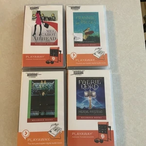 Playaway Audio Books Player No Battery Lot Of 4 Tested Working Free Shipping - Bild 1 von 12