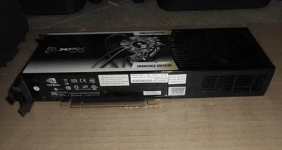 Guasta -  Scheda grafica XFX GeForce 9800 GX2 600M 1GB DDR3 PCI Express 2.0 x16 - Immagine 1 di 4