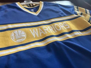 NBA GOLDEN STATE WARRIORS BASEBALL TRIKOT LARGE SELTEN* - Bild 1 von 6