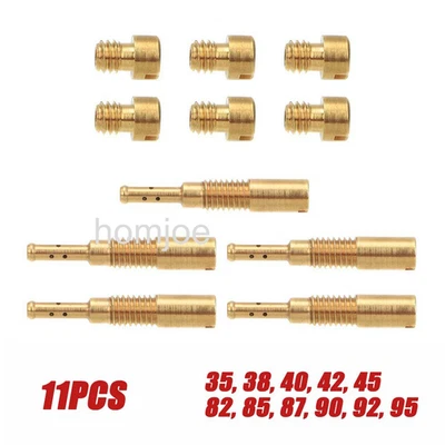 Fits For Kawasaki KLX110 DRZ110 Carburetor Jets Full Kit - Imagem 1 de 4