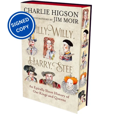 Signed Book - Willie, Willie, Harry, Stee by Charlie Higson First Edition 1st P - Image 1 of 4