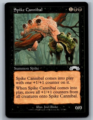 Magic The Gathering Exodus Spike Cannibal #75/143 MTG TCG CCG - Image 1 of 2