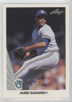 1990 Leaf Jaime Navarro #85 - Image 1 of 2