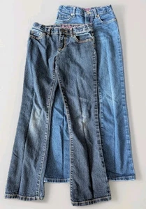 Children's Place Girls Bootcut Jeans Size 10S (slim) - Picture 1 of 9