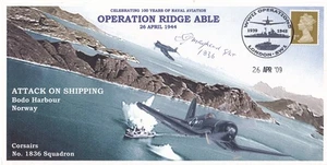 Operation Ridge Able Signed Sub Lt John Mayhead Corsairs Pilot POW Stalag 111 - Picture 1 of 1