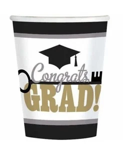 Amscan Key To Success Graduation Cups Pack Of 50 - Picture 1 of 3
