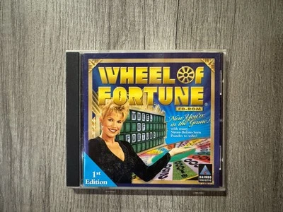 Wheel of Fortune CD-ROM Jewel Case (PC, 1999) 1st Edition VGUC - Image 1 of 4