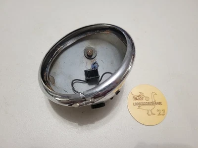 KD869 Faro Cubo Montaje Lateral Cableado Externo Harley Davidson Chopper Bates Foto 1 de 4