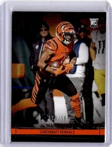 2021 Panini Chronicles #PA-24 Ja'Marr Chase Panini Red #/199 - Picture 1 of 2