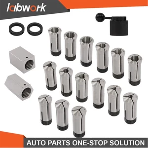 Labwork 5pz Blocchi di Colletta Quadrati Esagonali 5C e Set 15pz 1/8-1" per 16° incrementi - Foto 1 di 24