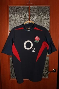 2003 2005 England Player Issue Away Rugby Union Shirt Adults - XL - Picture 1 of 7