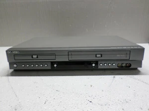 GoVideo DV3140 DVD-VCR-CD Dual Combo Player Hi-Fi 4 Head Record Powered on! - Picture 1 of 9