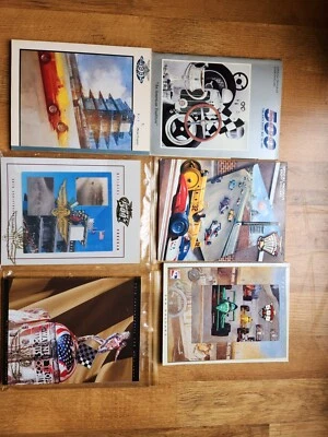 Vintage Indy Car programs - 10 total, free shipping - Image 1 of 4