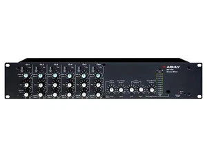 Ashly MX-406 Mixer 6 Input Mic/Line with EQ/2U - Picture 1 of 2