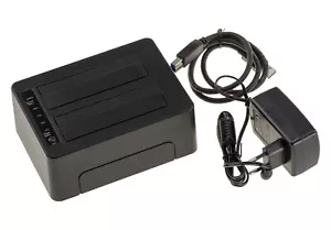 DOCK DOCKING STATION SATA - AVEC CLONAGE - USB3 5G - ALIMENTATION 3A - Bild 1 von 4