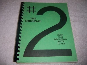 The Original #2 Over 1000 Broadway Show Tunes pb songbook music score fake book - Picture 1 of 9