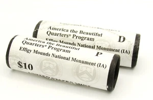 2017 America The Beautiful Quarter Program Effigy Mounds National Monument D-P - Foto 1 di 3