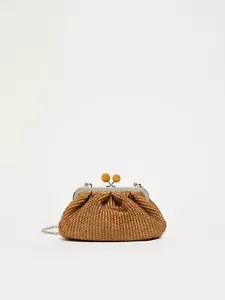 WEEKEND Max Mara Borsa Pasticcino Bag small effetto rafia WE5511095506019 PALMAS - Foto 1 di 6