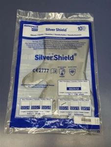 (10 Paar) Honeywell North Silver Shield 2,7 mil Größe 9 chemikalienbeständige Handschuhe - Bild 1 von 3