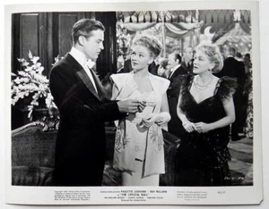 ORIGINAL Promo MOVIE PHOTO THE CRYSTAL BALL UA'42 PAULETTE GODDARD RAY MILLAND - Picture 1 of 2