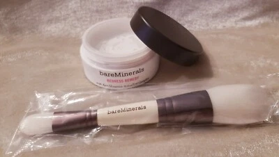 BareMinerals REDNESS REMEDY Polvo 5g 0.17 OZ Nuevo Cepillo de Compresión Calmante Sellado Foto 1 de 4