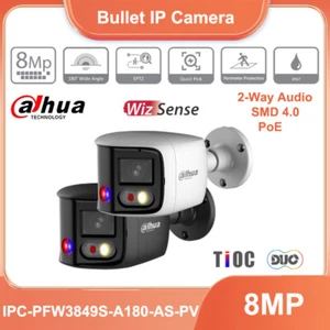 Cámara IP Dahua 4K 8MP Panorámica TiOC2.0 2 Vías Audio PoE IP IPC-PFW3849S-A180-AS-PV - Imagen 1 de 13
