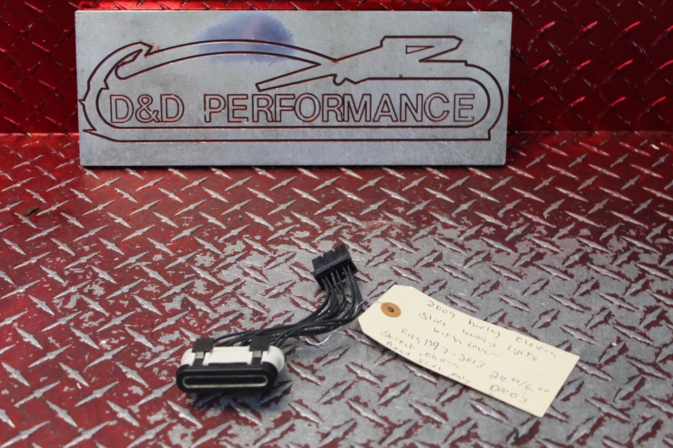 Harley Davidson Electra Glide 2009 OEM luces de advertencia con cubierta 1997-2013 DND3 Foto 1 de 4