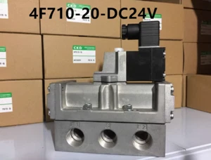 1pcs NEW CKD solenoid valve 4F710-20-DC24V via FedEx or DHL - Picture 1 of 1