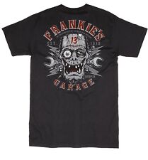 Lucky 13 Frankies Garage Frankenstein Hot Rod Rockabilly Punk T Shirt LM1000FG