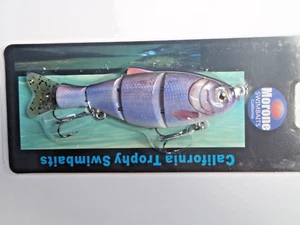 Morone Swimbait 2 Sacramento Splittail Gizzard Shad Swimbaits 6"  bass Lure - Picture 1 of 5