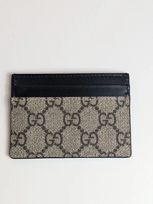 Gucci Kartenetui Beige Canvas GG - Bild 1 von 4